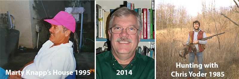 Collage of images of Roger