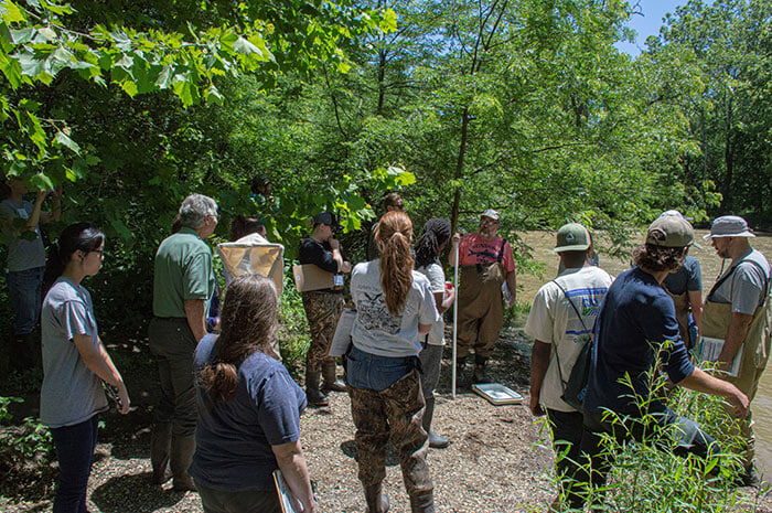 training course being conducted